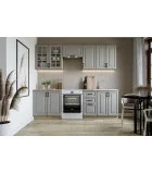 ELIZABETH 240 KITCHEN SET BODY: SONOMA OAK, FRONT: GRAY order